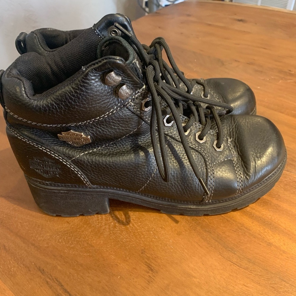 Harley Davidson women’s boots black size 8